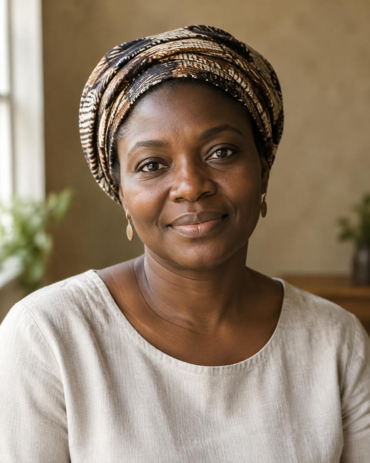 Sample memorial portrait